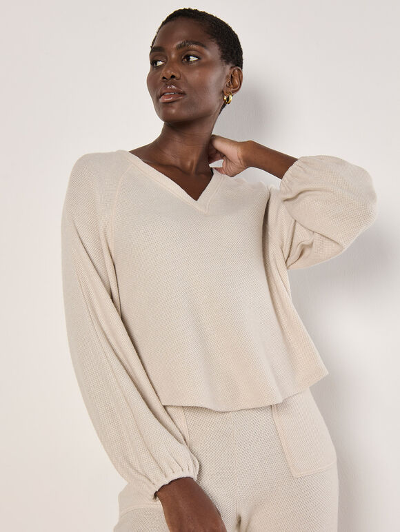 Soft Textured Top